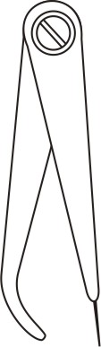 Hermaphrodite caliper