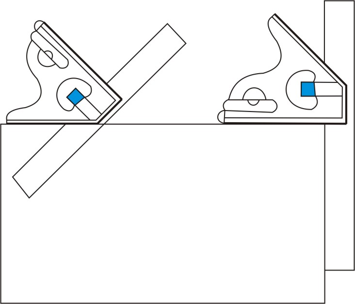Use the head to check for level