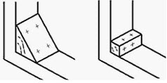 Strengthened butt joint