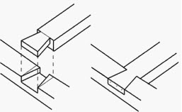 Dovetail halving